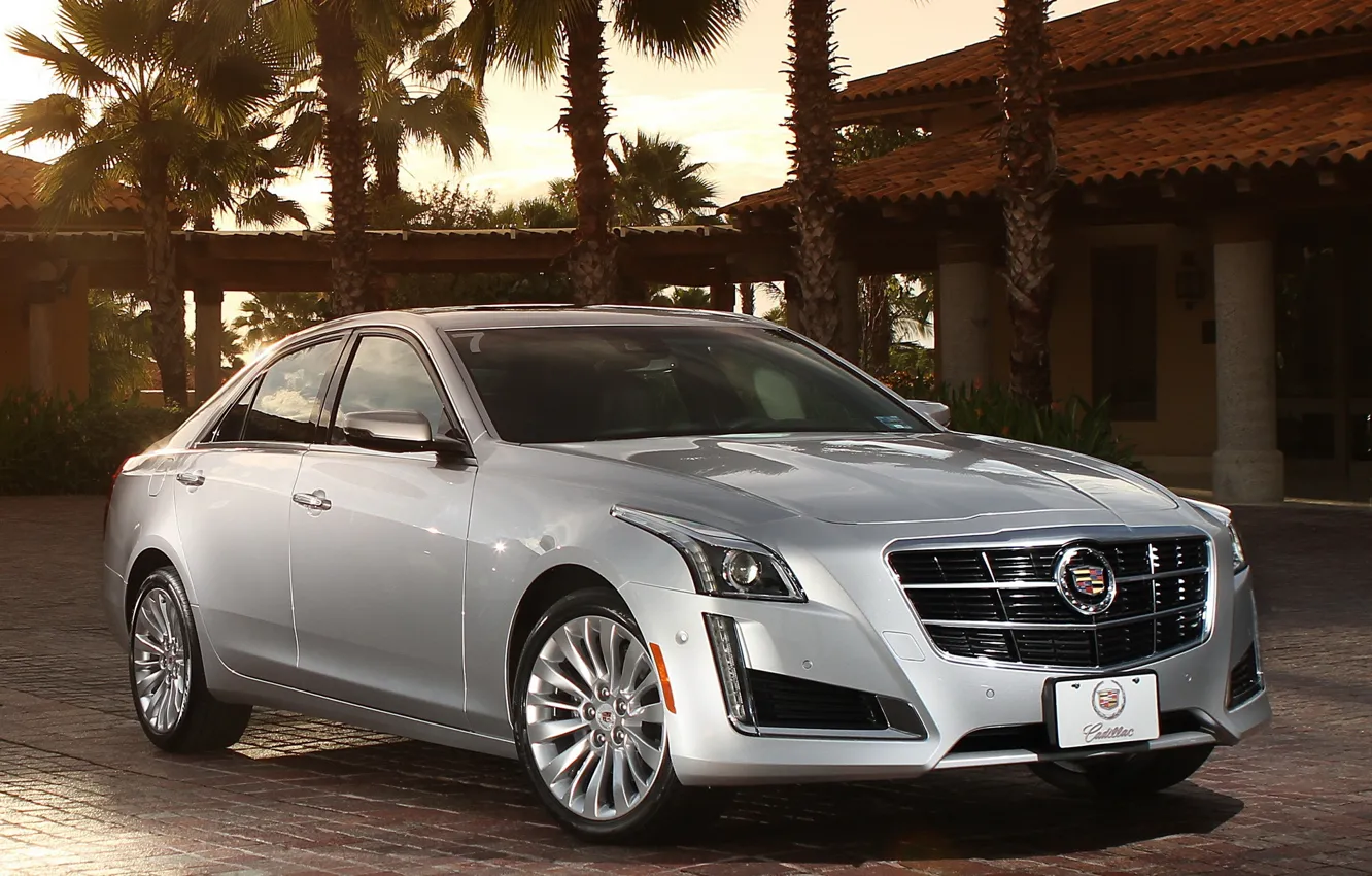 Photo wallpaper Cadillac, CTS, 2013