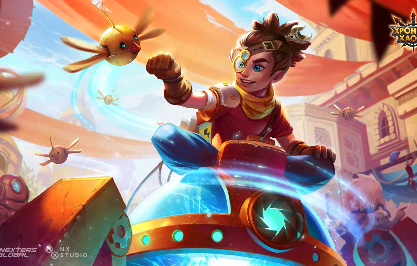 Photo wallpaper the game, game, characters, rpg, Isaac, Chronicles of chaos, Hero Wars