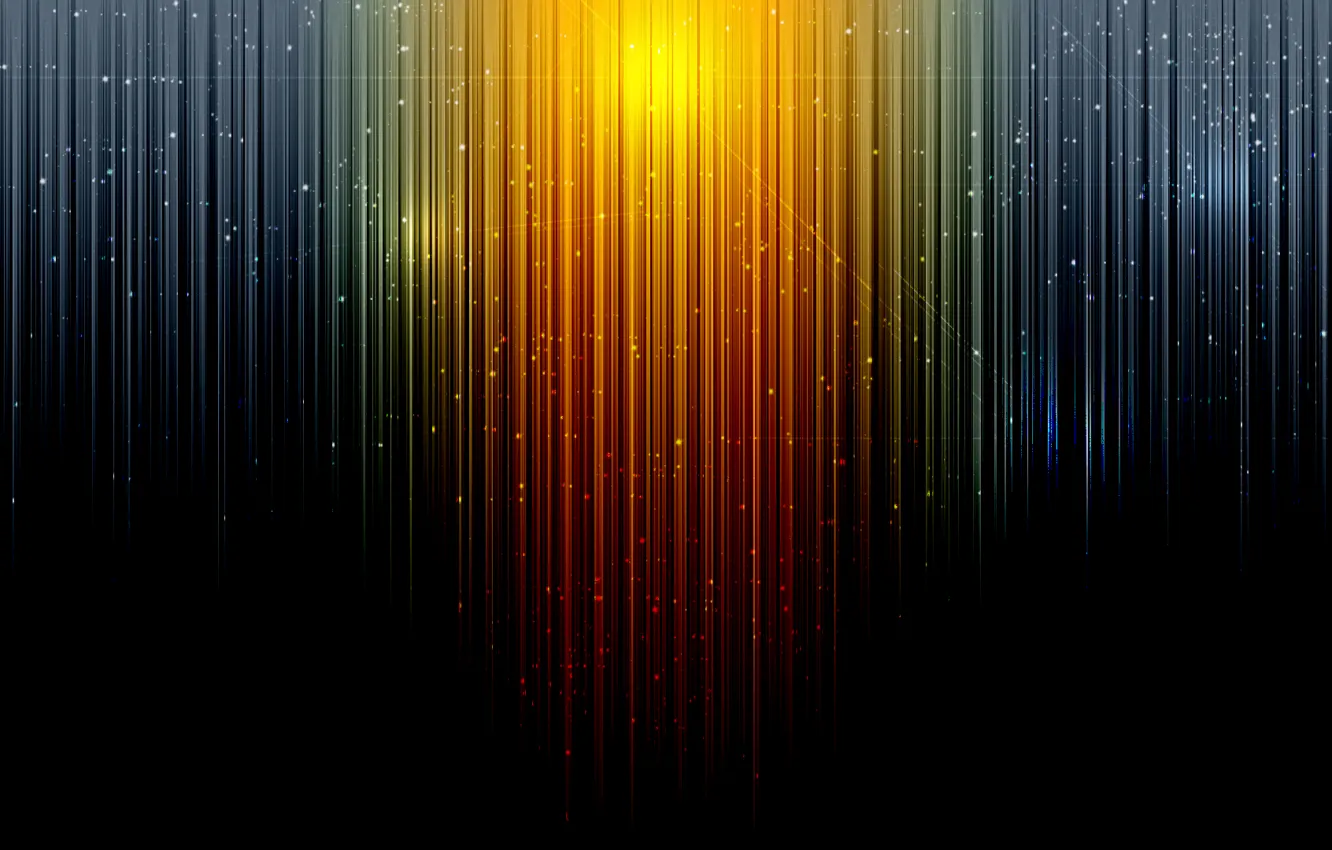 Photo wallpaper line, abstraction, lights, vector