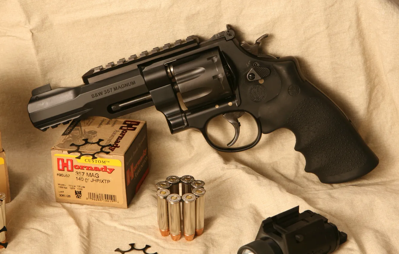 Photo wallpaper weapons, revolver, weapon, smith, revolver, Model 327, 357 Magnum, S&W
