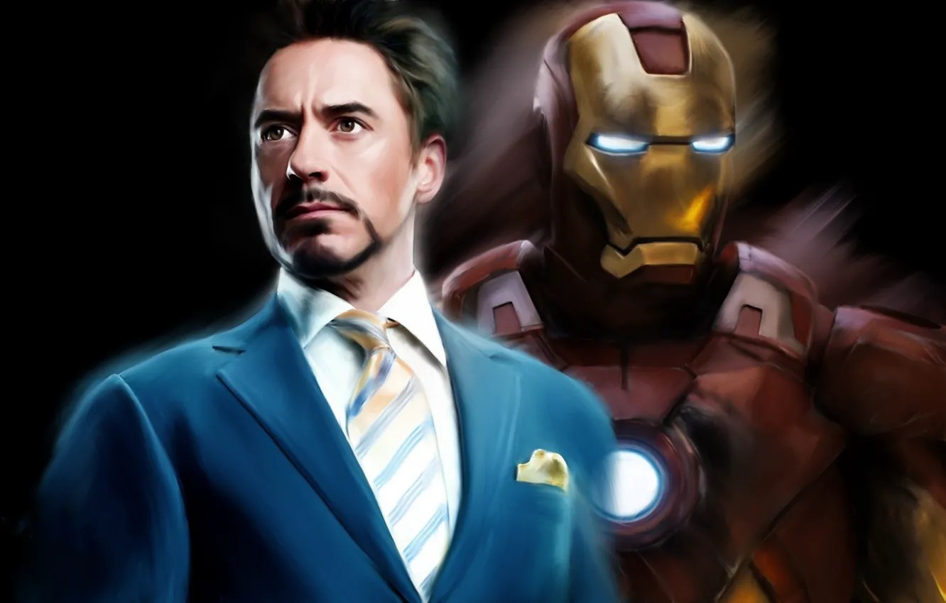 Photo wallpaper Iron man, Iron Man, Tony Stark