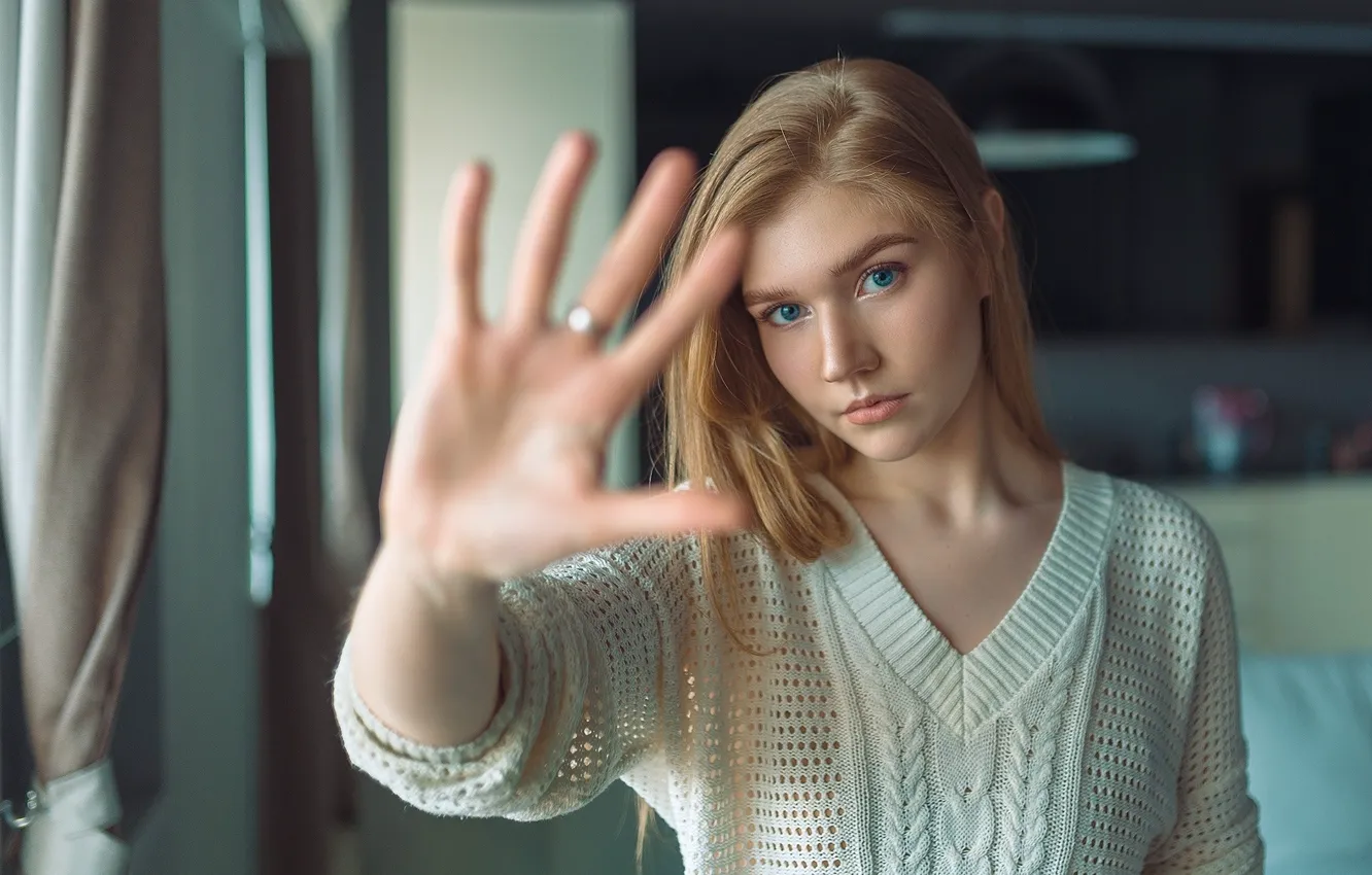 Photo wallpaper sponge, palm, curls, photographer Tabula Rasa, Tabula Rasa Ph, Eugeny Sibiraev, Eugene Sibirev