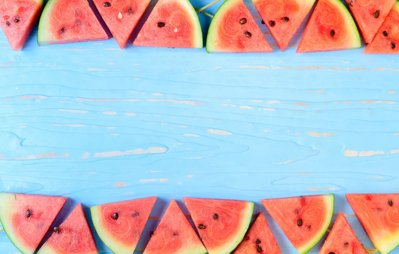 Photo wallpaper watermelon, Summer, berry