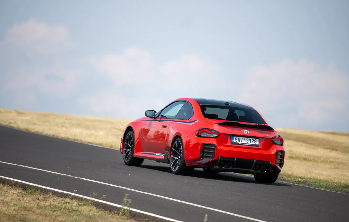 Photo wallpaper BMW, rear view, M2, G87, 🤢, BMW M2 M Performance Parts