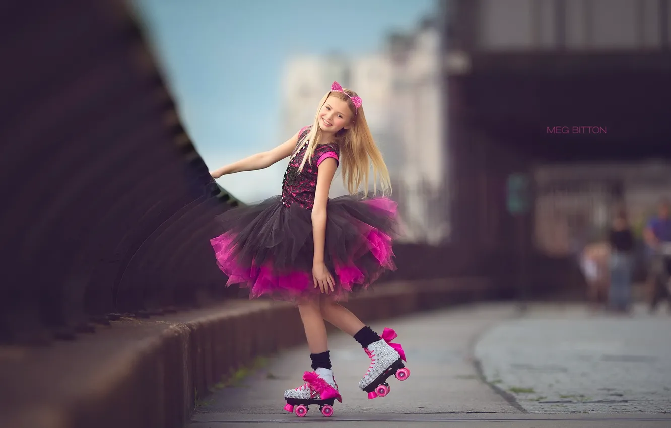 Photo wallpaper street, videos, girl