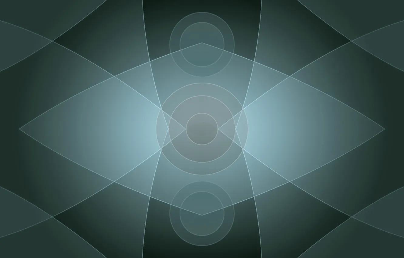 Photo wallpaper circles, figure, layer