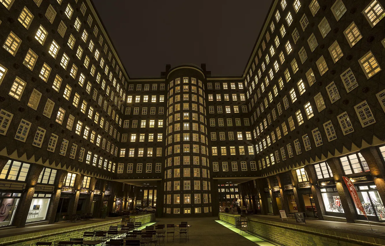 Photo wallpaper Hamburg, St. George, Free and Hanseatic City of Hamburg