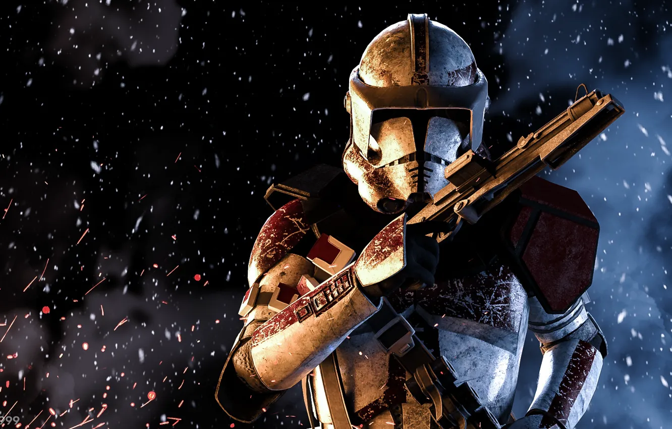Photo wallpaper Star Wars, battlefront II, Stormthrooper