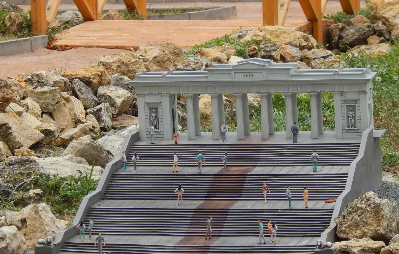 Photo wallpaper Marina, miniature, count