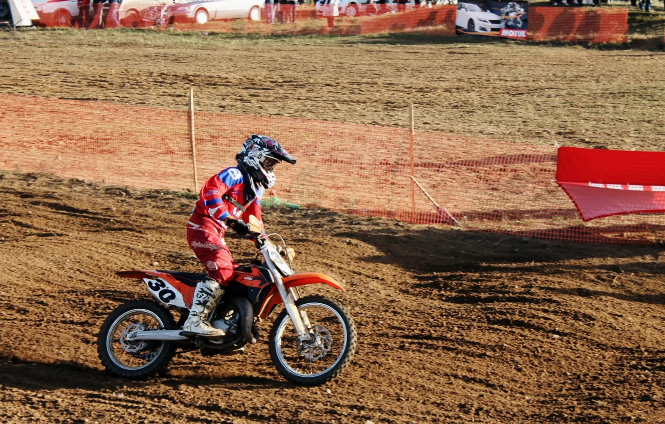 Photo wallpaper motocross, Uglich