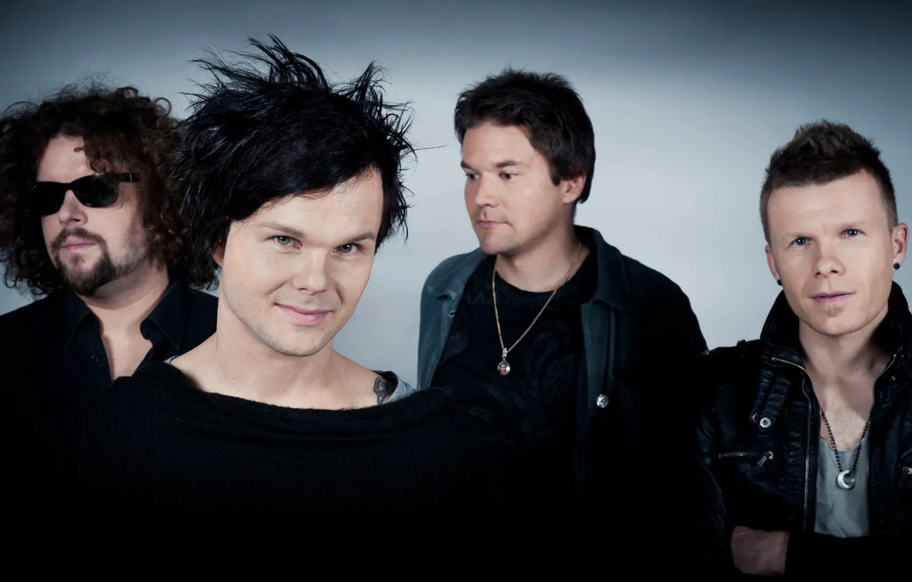 Photo wallpaper music, black, Eero Heinonen, Pauli Shore Of The Strait, The Rasmus, Hakal To Whites, Lauri …