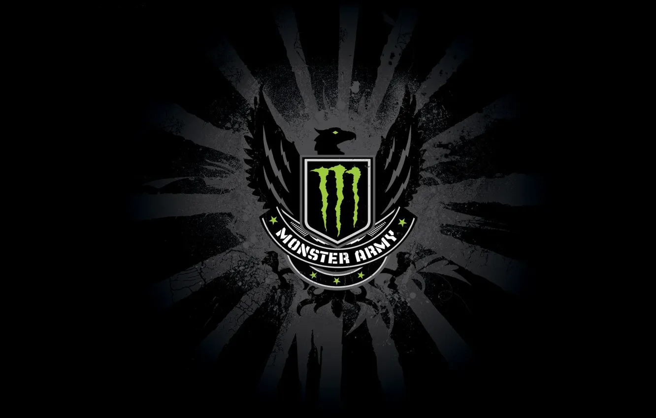 Photo wallpaper monster, army, energy