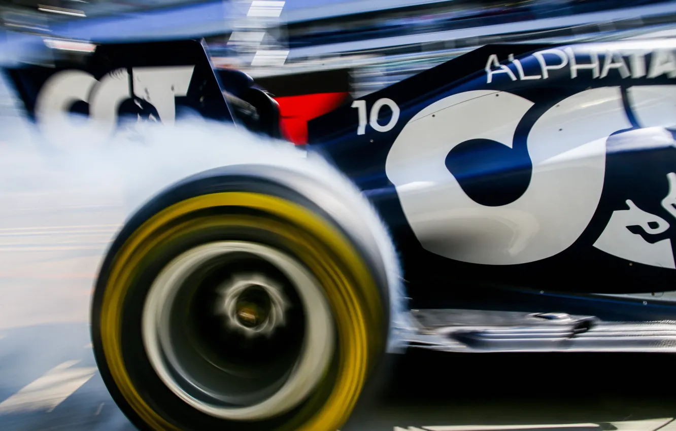 Photo wallpaper 2020, Pierre Gasly, Alphatauri