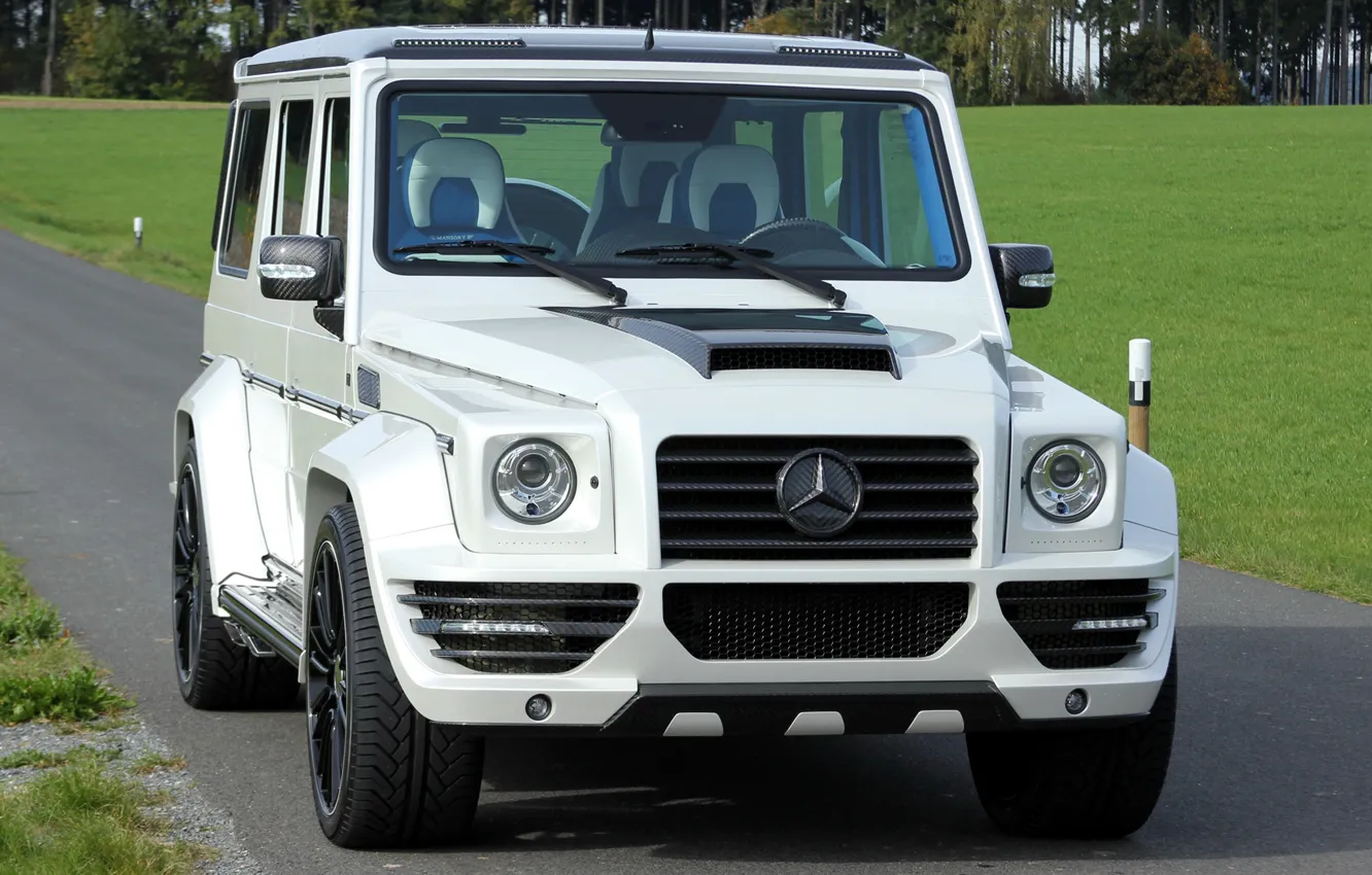 Photo wallpaper Mercedes, Mansory, G, G-couture