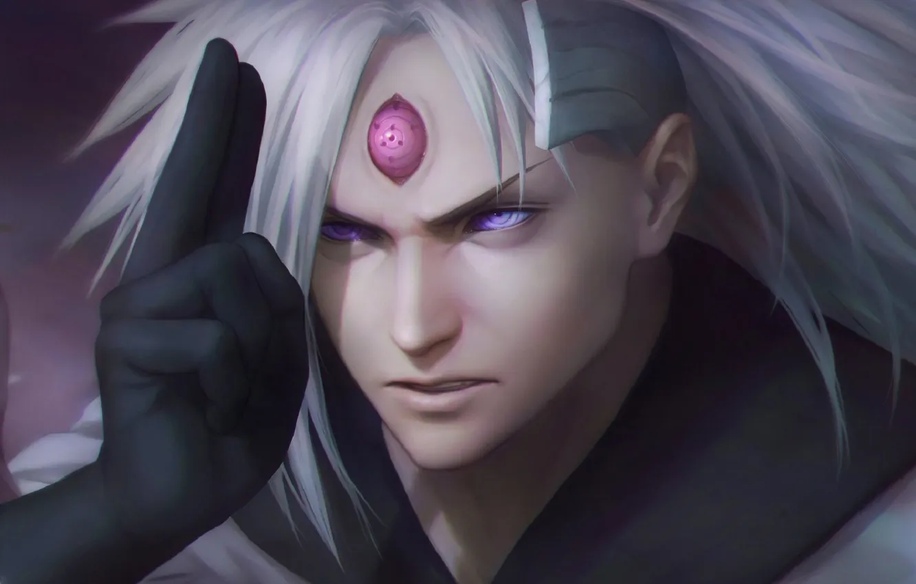 Photo wallpaper male, Naruto, Naruto, print, Power Uchiha, Madara Uchiha, Antagonists