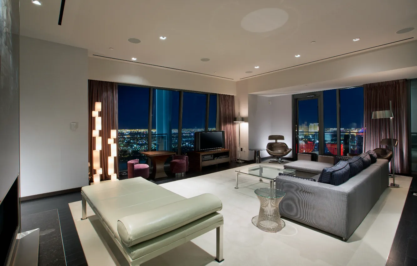 Photo wallpaper penthouse, las vegas, luxury, palms hotel
