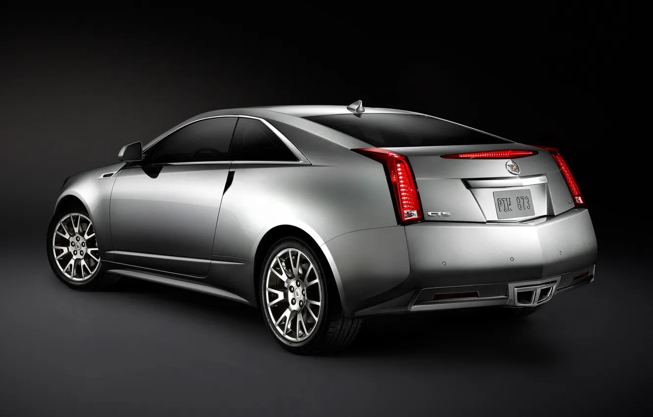 Photo wallpaper silver, 2011, cadillac cts coupe