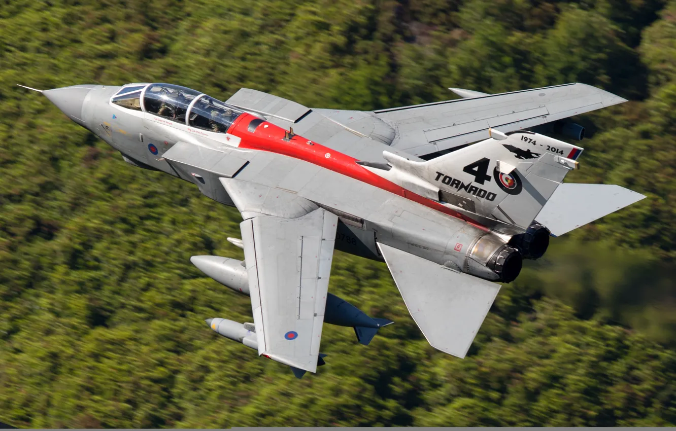 Photo wallpaper flight, fighter, bomber, Panavia Tornado