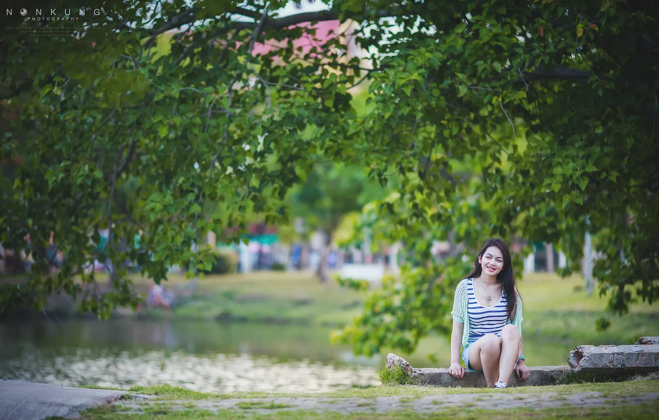 Photo wallpaper sexy, asian, Thai