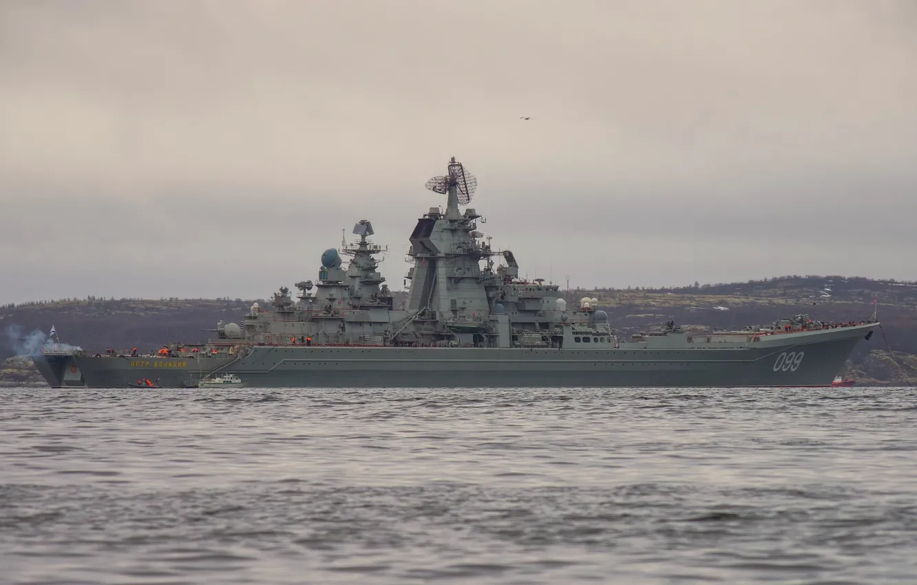 Photo wallpaper cruiser, atomic, RAID, Peter the great