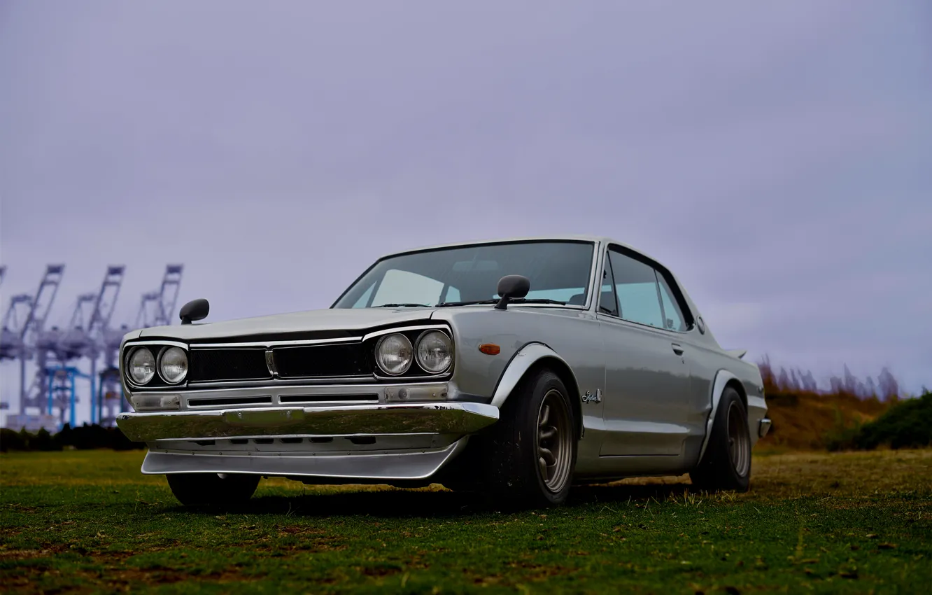 Photo wallpaper Nissan, GT-R, Skyline, Hakosuka