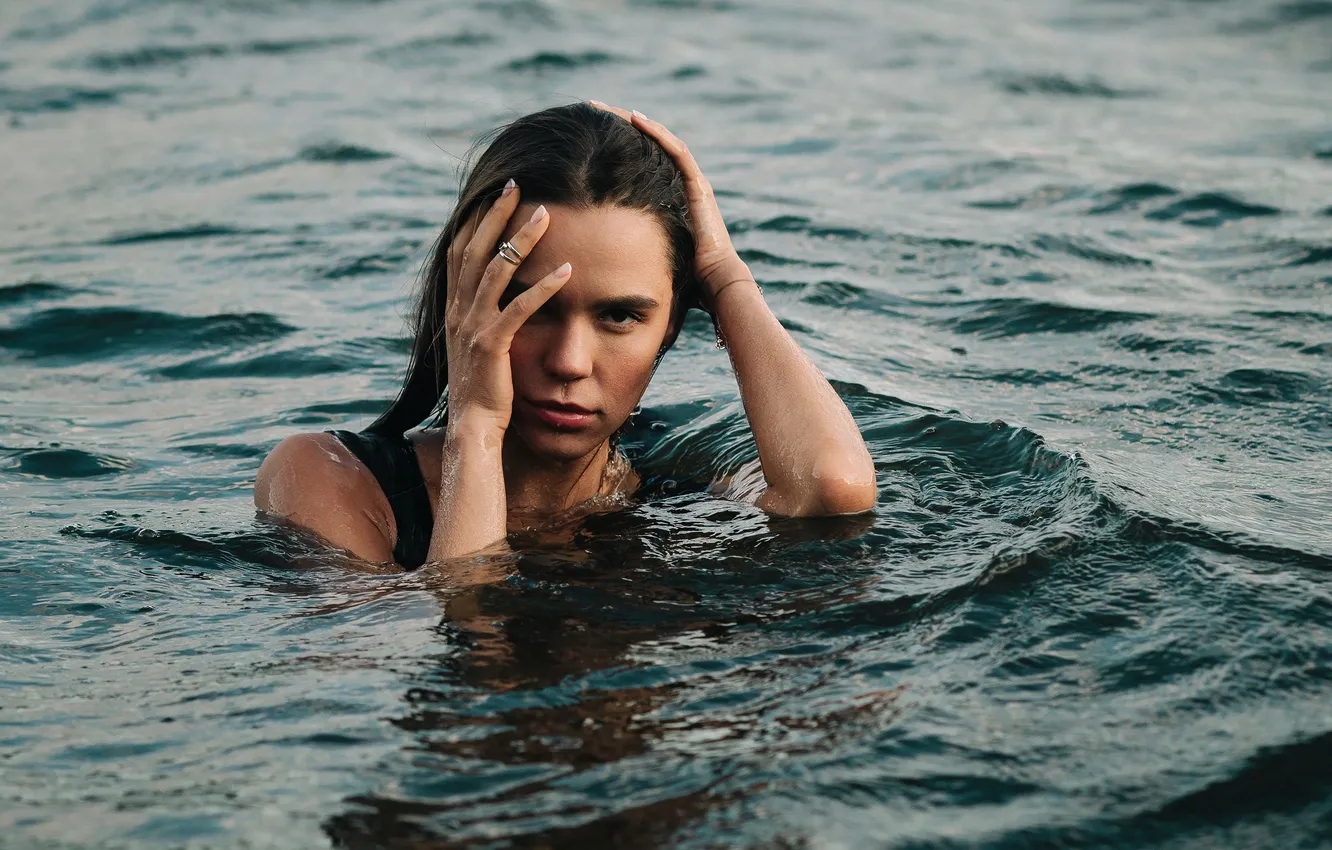 Photo wallpaper in the water, Alexander, Vadim Mironov