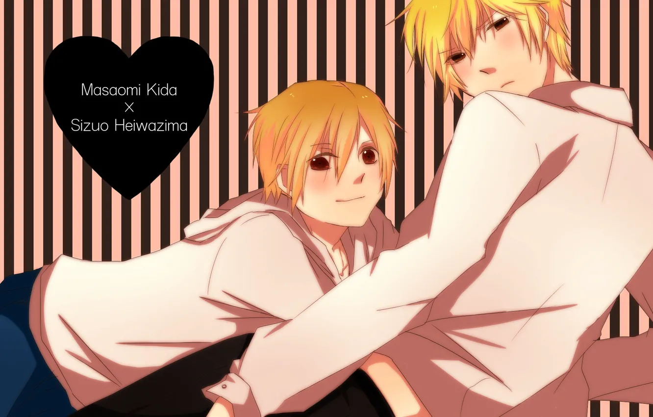 Photo wallpaper Durarara, Durarara, Shizuo Heiwajima, Masaomi Kedar