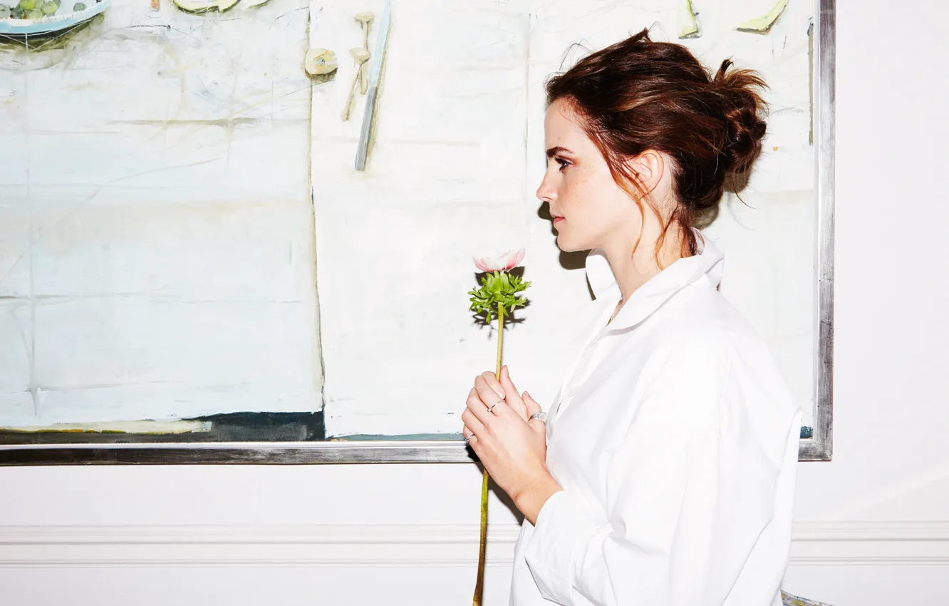 Photo wallpaper Emma Watson, Emma Watson, Emma Charlotte Duerre Watson, Into The Gloss