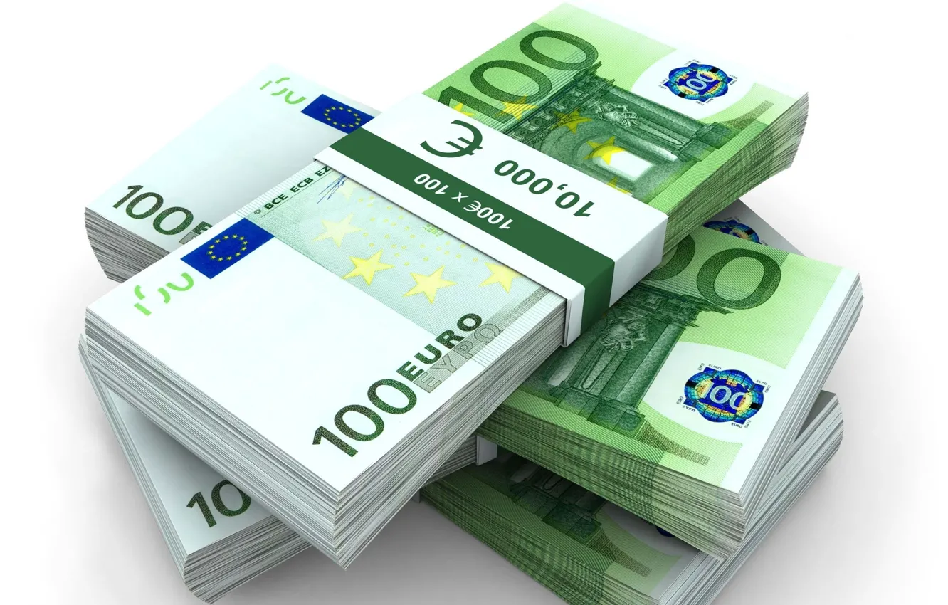 Photo wallpaper wallpaper, money, euro