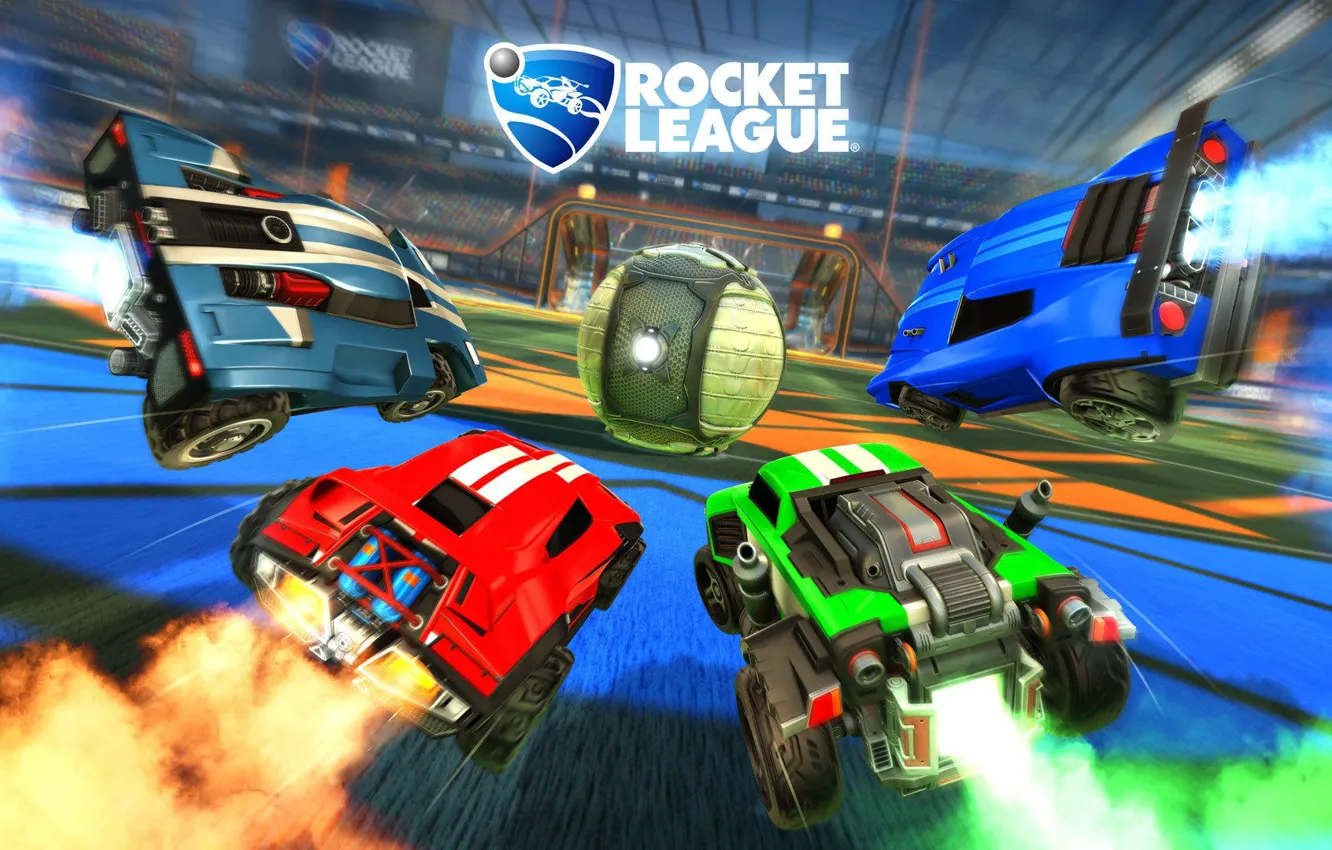 Photo wallpaper game, Video Game, Rocket League, Rocket cars