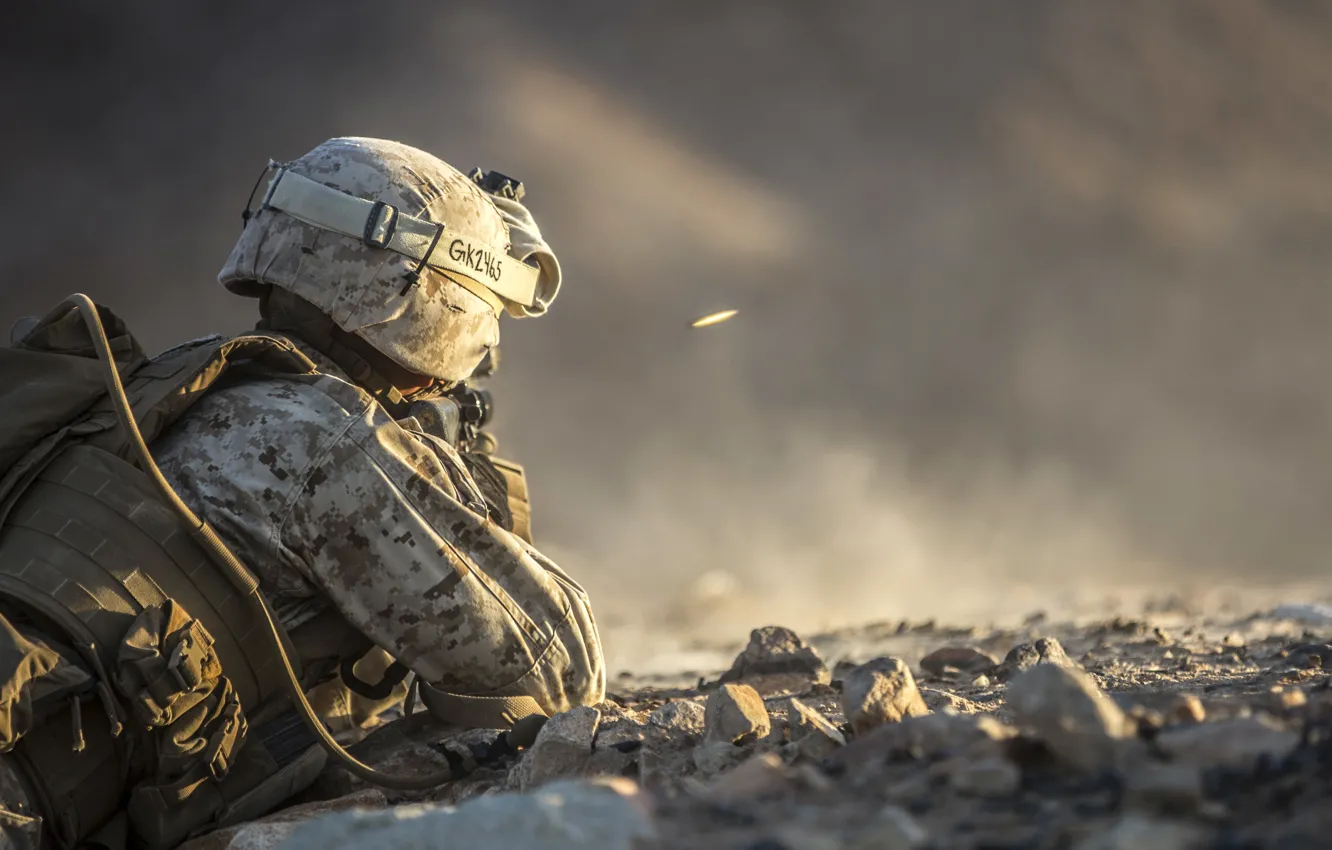 Photo wallpaper weapons, army, soldiers