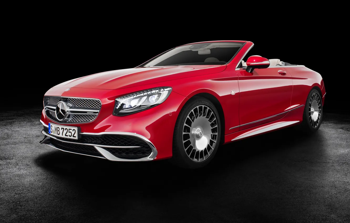 Photo wallpaper convertible, Cabriolet, Mercedes-Maybach, S650