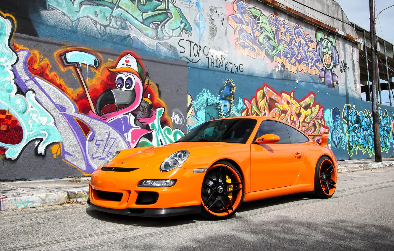 Photo wallpaper Porsche, GT3