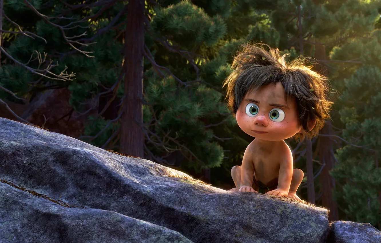 Photo wallpaper cartoon, The good dinosaur, The Good Dinosaur