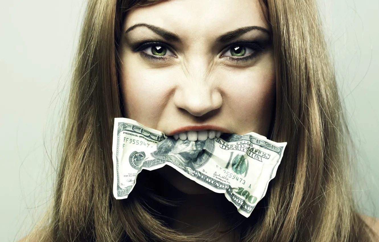 Photo wallpaper money, dollars, currency