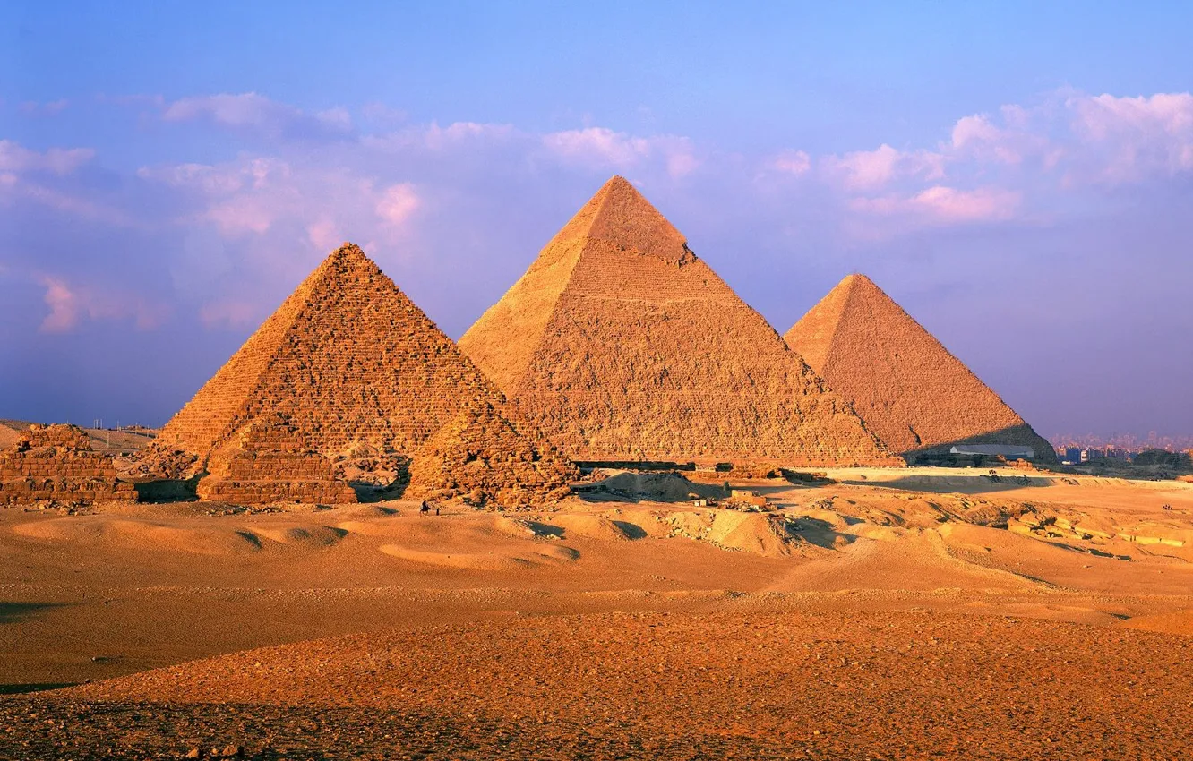 Photo wallpaper Egypt, Giza, pyramid