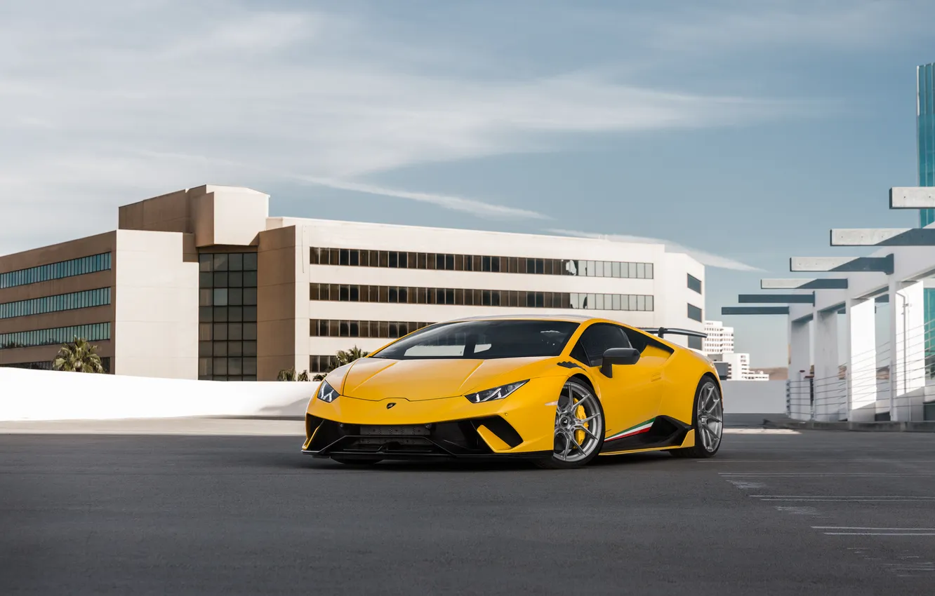 Photo wallpaper Lamborghini, Huracan, Vorsteiner Lamborghini Huracán Performante Trento