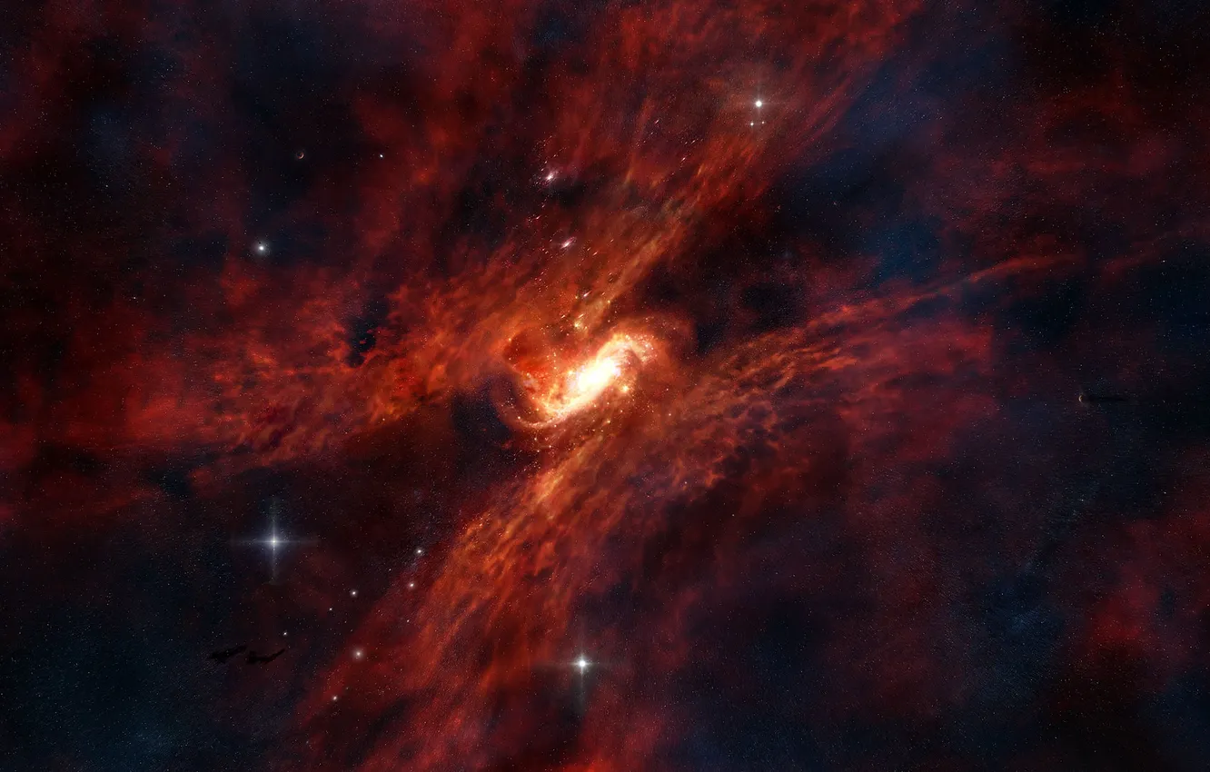 Photo wallpaper Convergence, convergence, Tochka