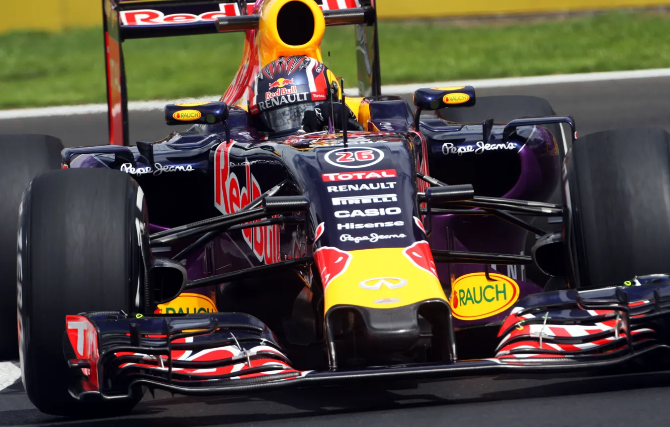 Photo wallpaper Formula 1, Red Bull, Kvyat, FAS