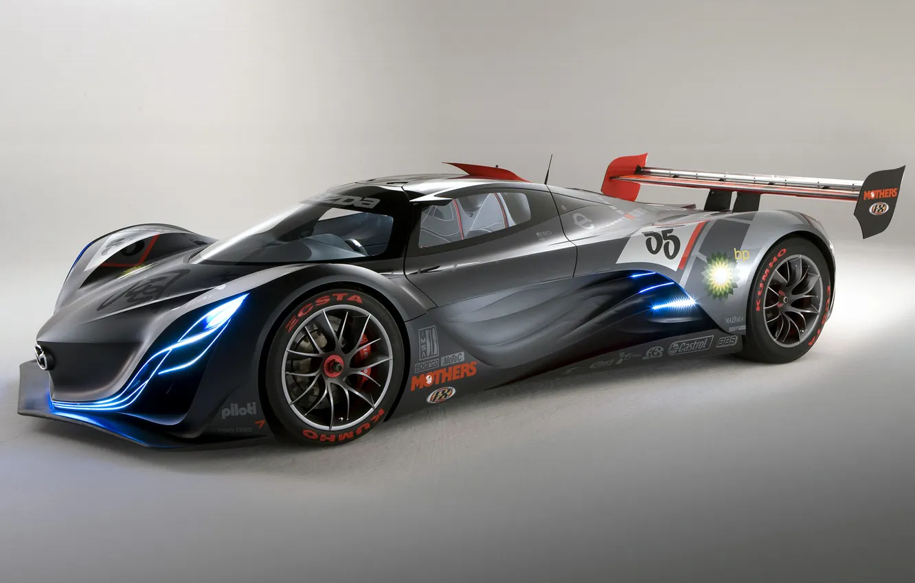 Photo wallpaper mazda furai concept, the concept car, Supercar, 2008, supercar, Furai, Mazda, Concept