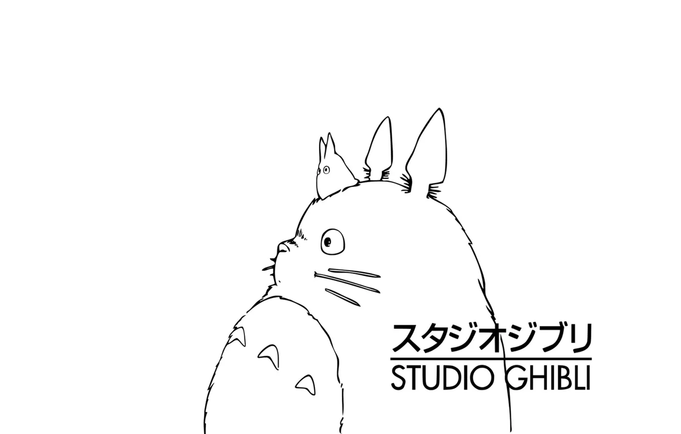 Photo wallpaper Totoro, my neighbor Totoro, totoro