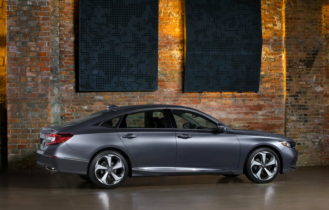 Photo wallpaper profile, Honda, Accord, sedan, 2018, Touring, 2.0T, four-door