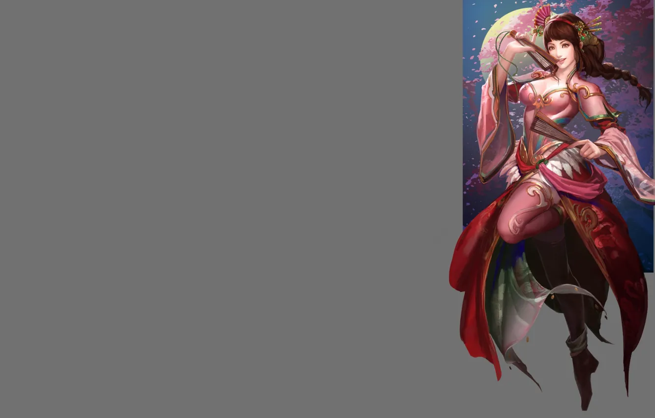 Photo wallpaper girl, fantasy, the game, fan, art