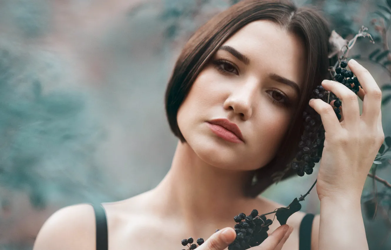 Photo wallpaper girl, portrait, Isabel