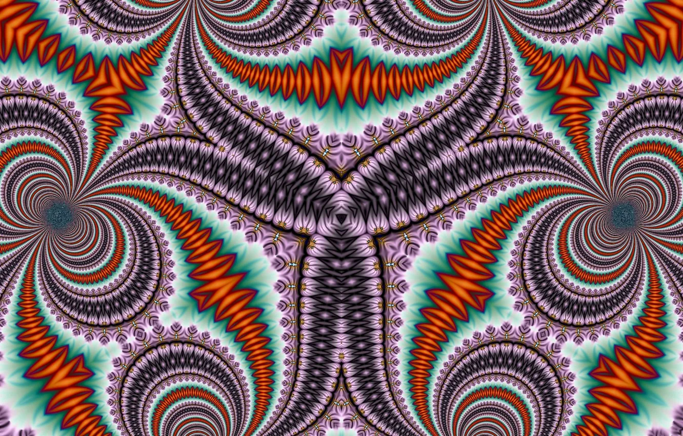 Photo wallpaper light, pattern, color, symmetry