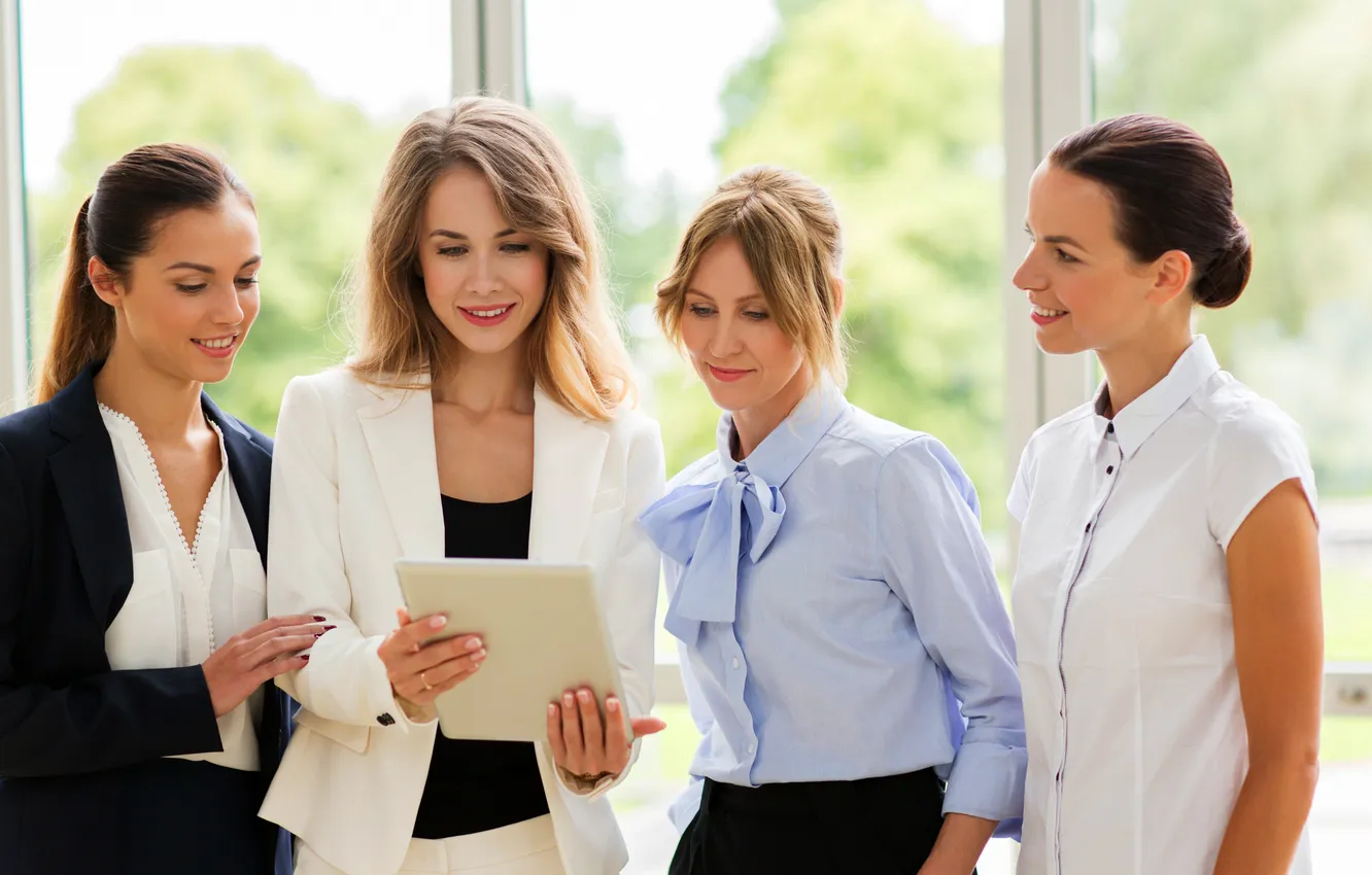 Wallpaper girls, woman, women, meeting, talking, business women for ...
