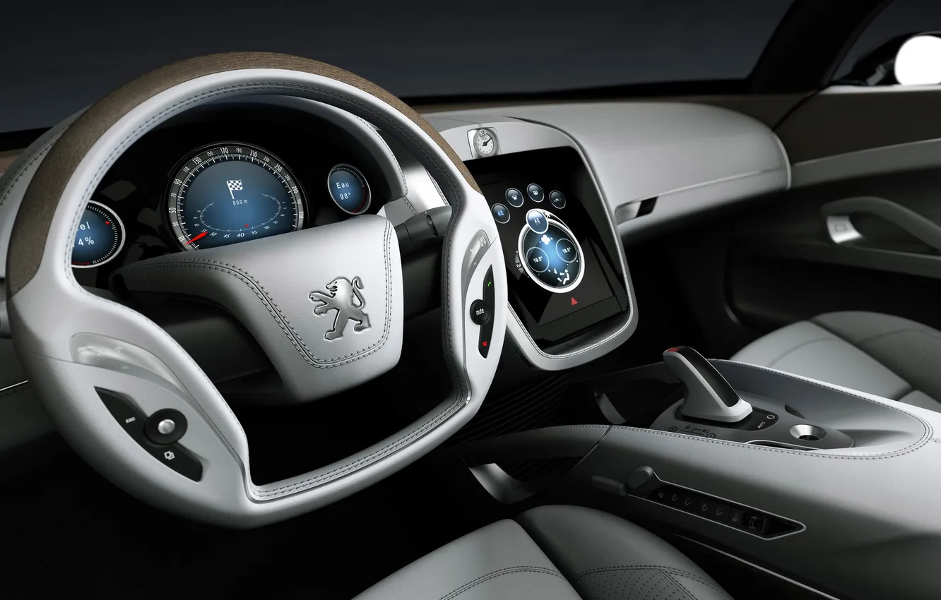 Photo wallpaper auto, the wheel, salon