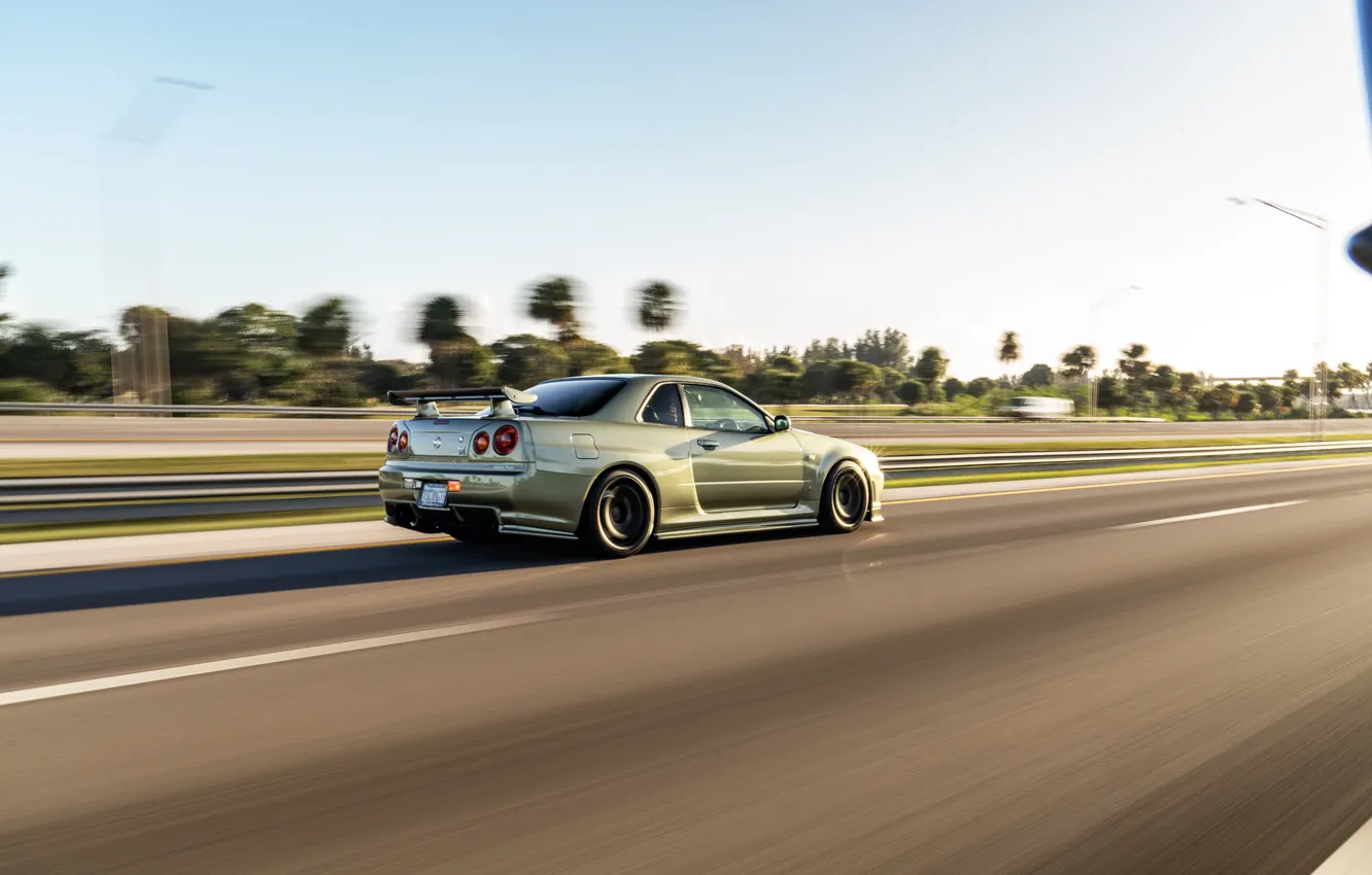 Photo wallpaper car, wallpaper, Nissan