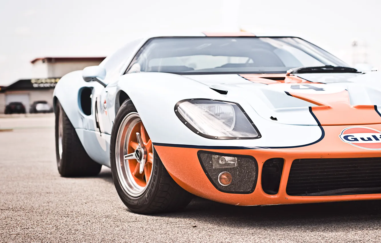 Photo wallpaper ford, cars, auto, Photo, wallpapers auto, race car, super-performance, gt40