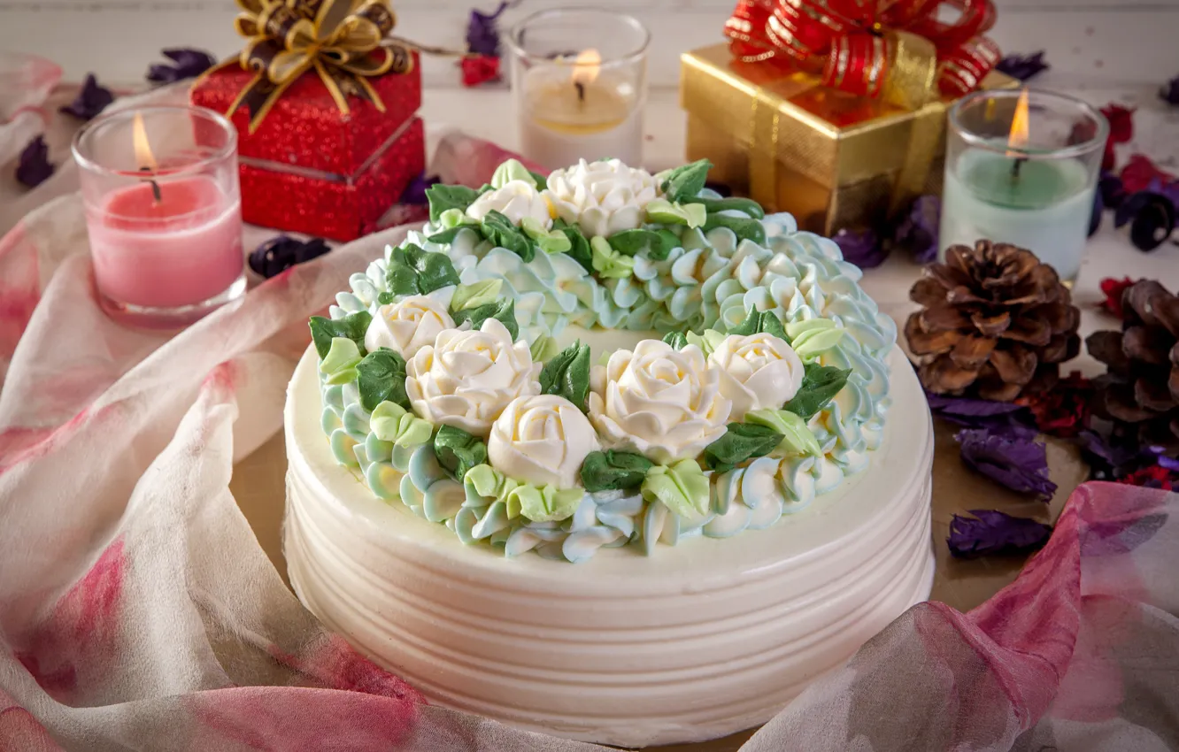 Photo wallpaper sweets, cake, cakes